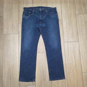 Levis 559 Relaxed Straight Jeans Mens 40x32 Medium Wash Blue Stretch Denim